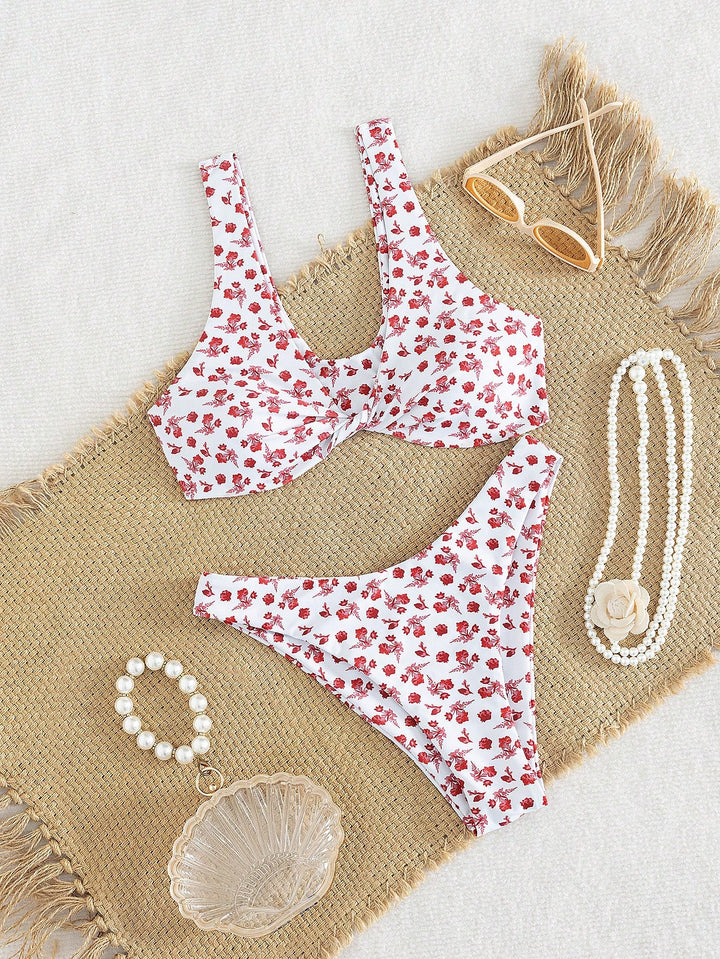 Set bikini SHEIN, mix culori