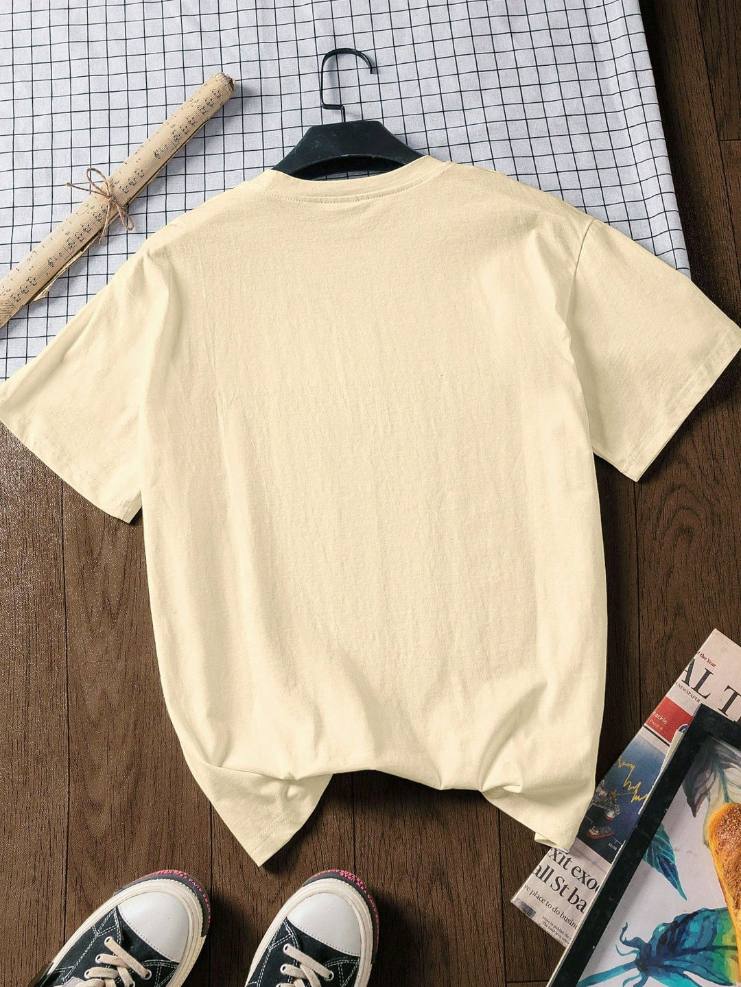Tricou SHEIN, portocaliu