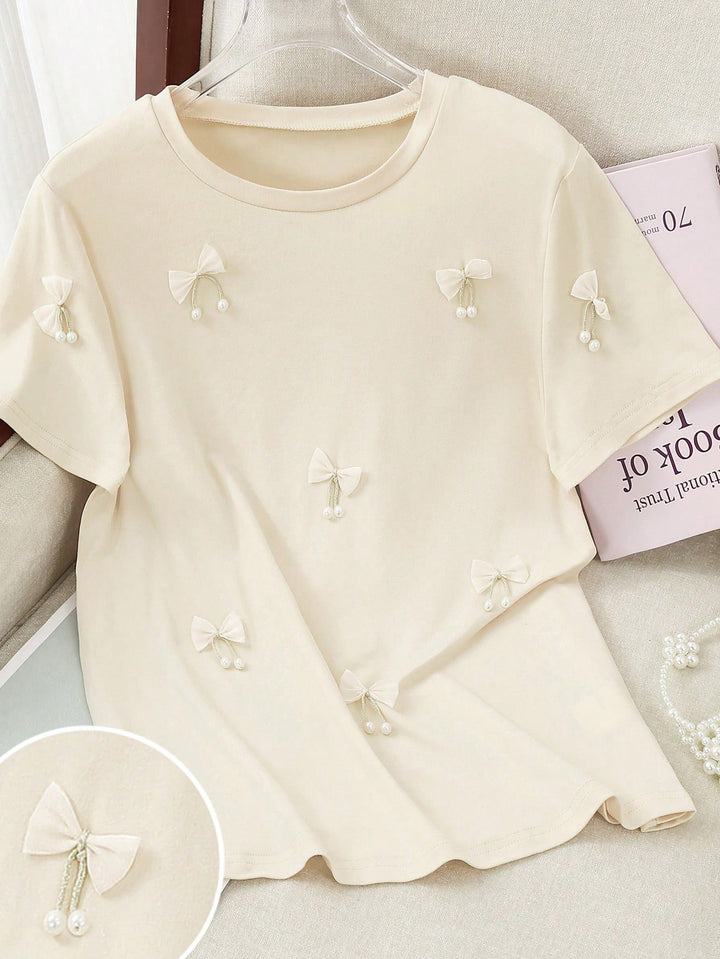 Tricou SHEIN, bej