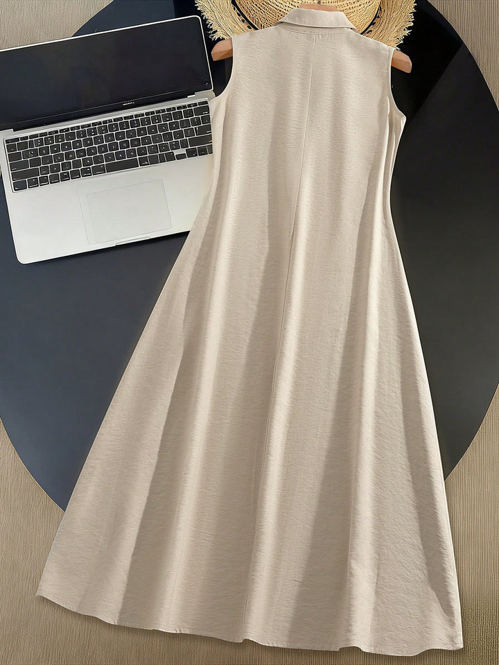 Rochie maxi SHEIN, kaki
