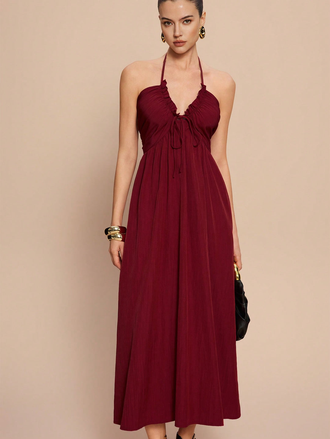 Rochie maxi SHEIN, roșu