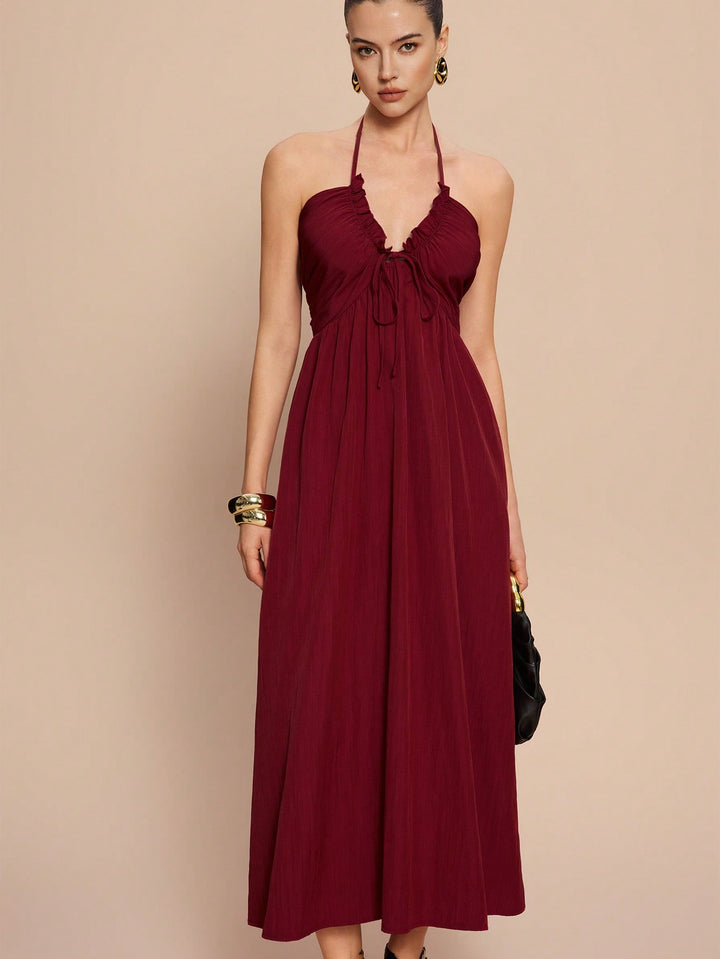 Rochie maxi SHEIN, roșu