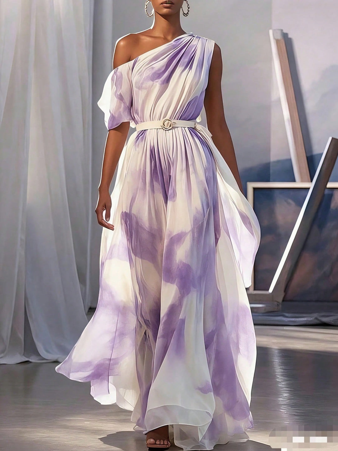 Rochie maxi SHEIN, mov