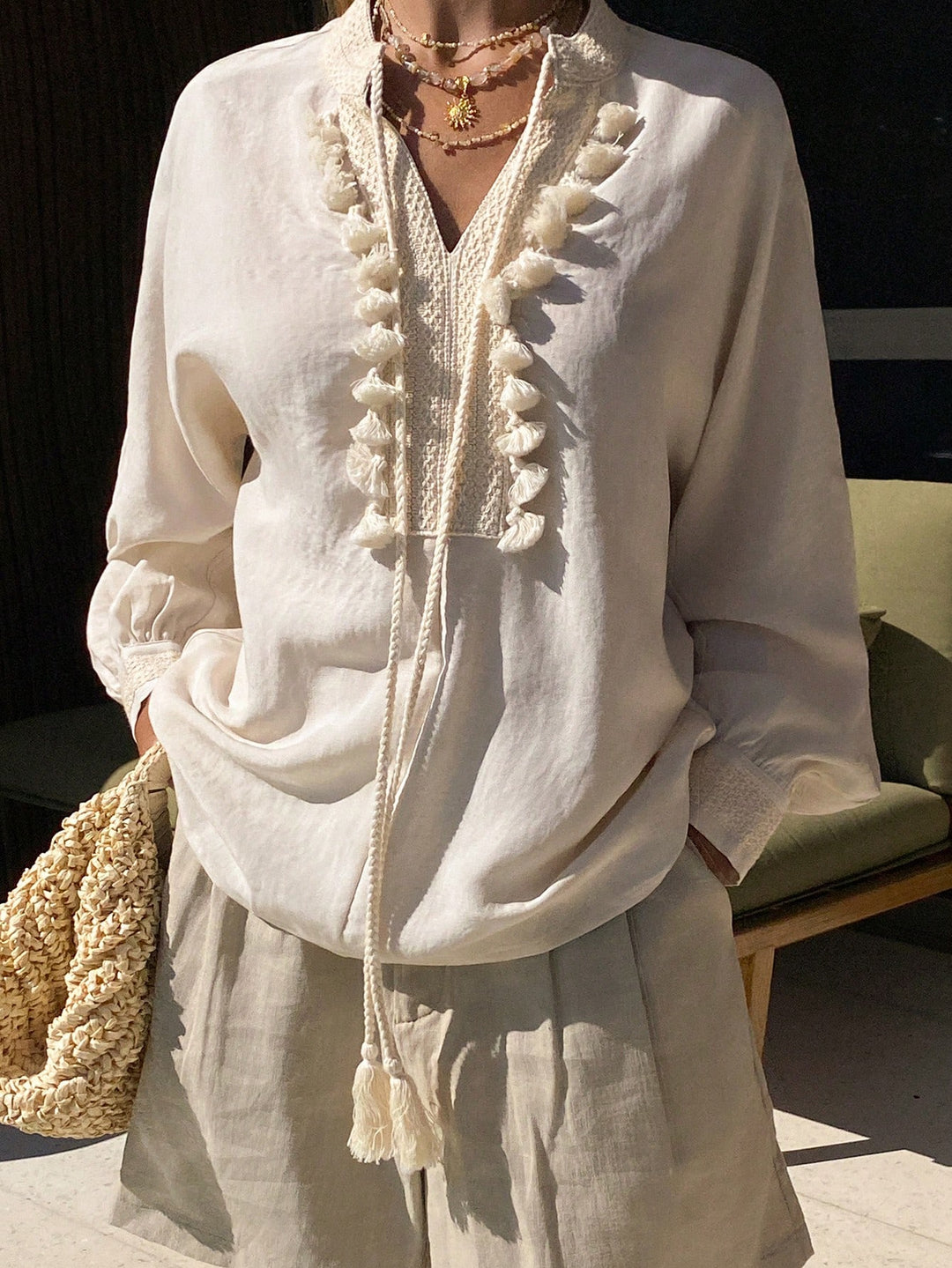 Bluza SHEIN, bej