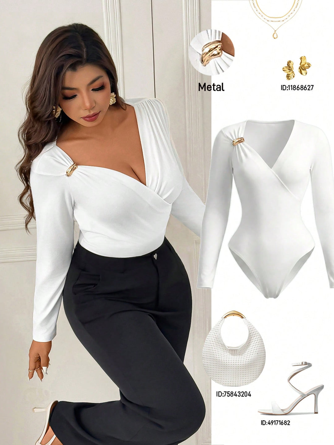 Body SHEIN, alb