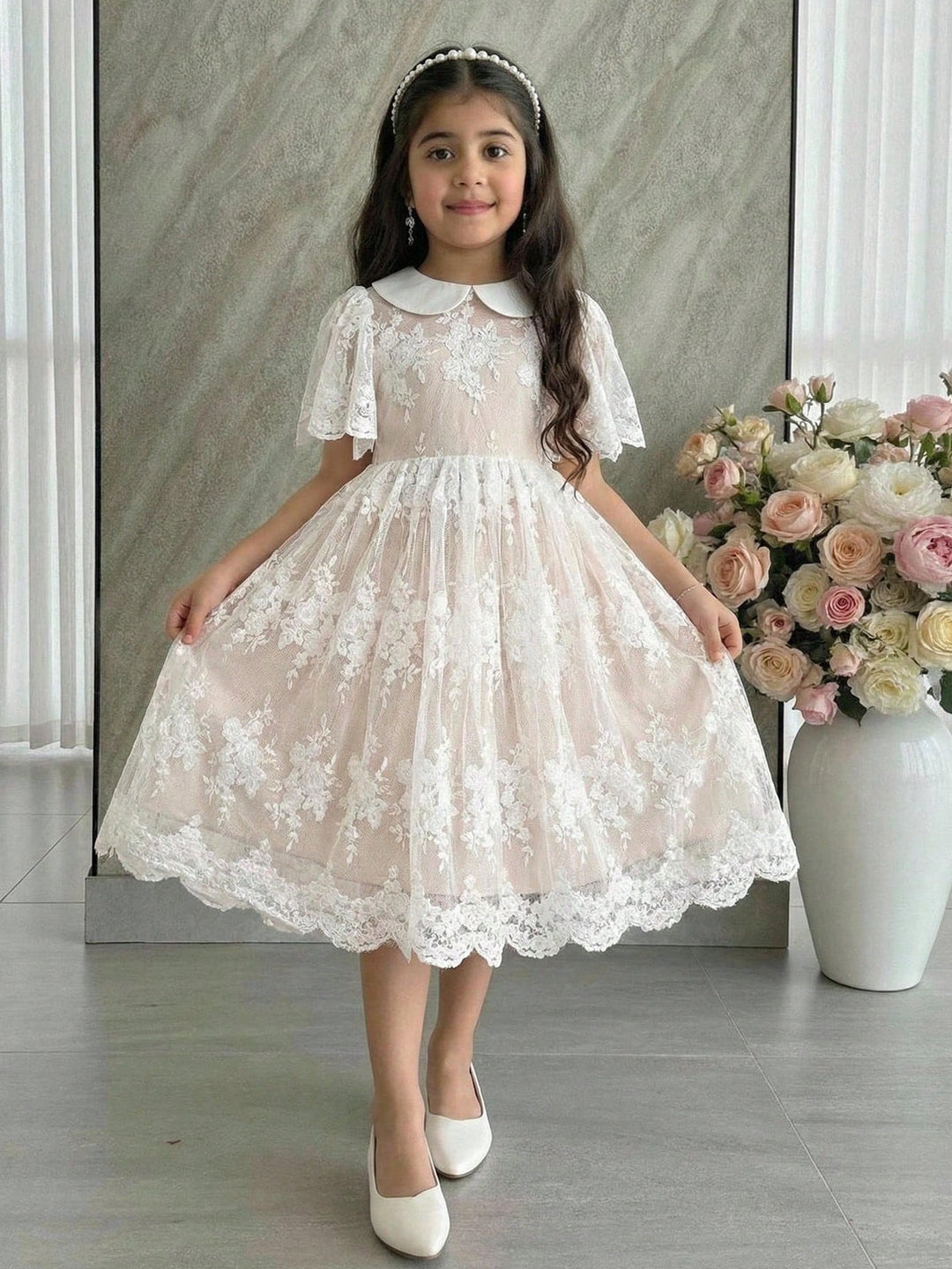Rochie SHEIN, alb