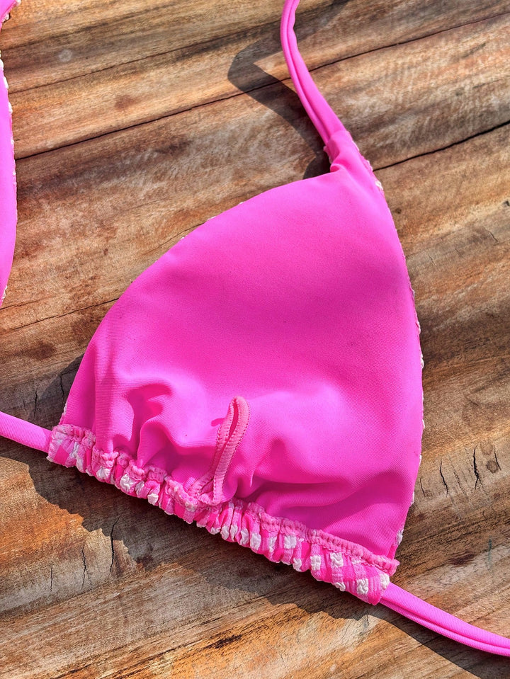 Set bikini SHEIN, roz