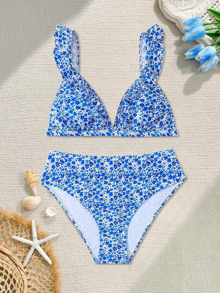 Costum de baie SHEIN, mix culori