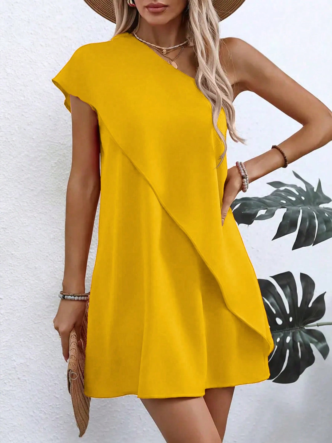 Rochie midi SHEIN, portocaliu