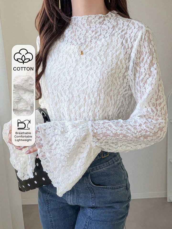 Top SHEIN, alb