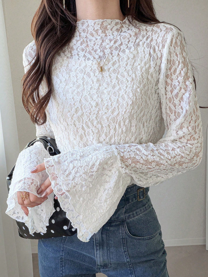 Top SHEIN, alb