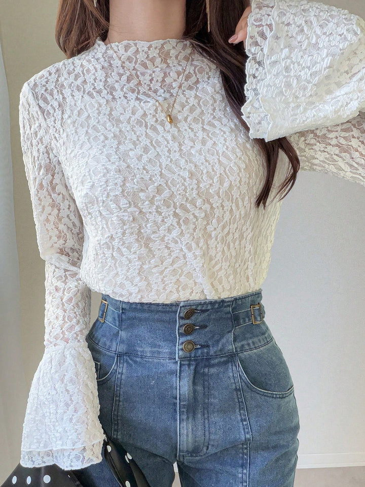 Top SHEIN, alb