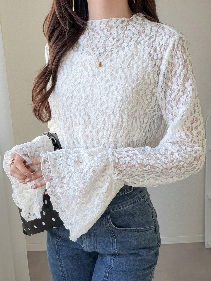 Top SHEIN, alb
