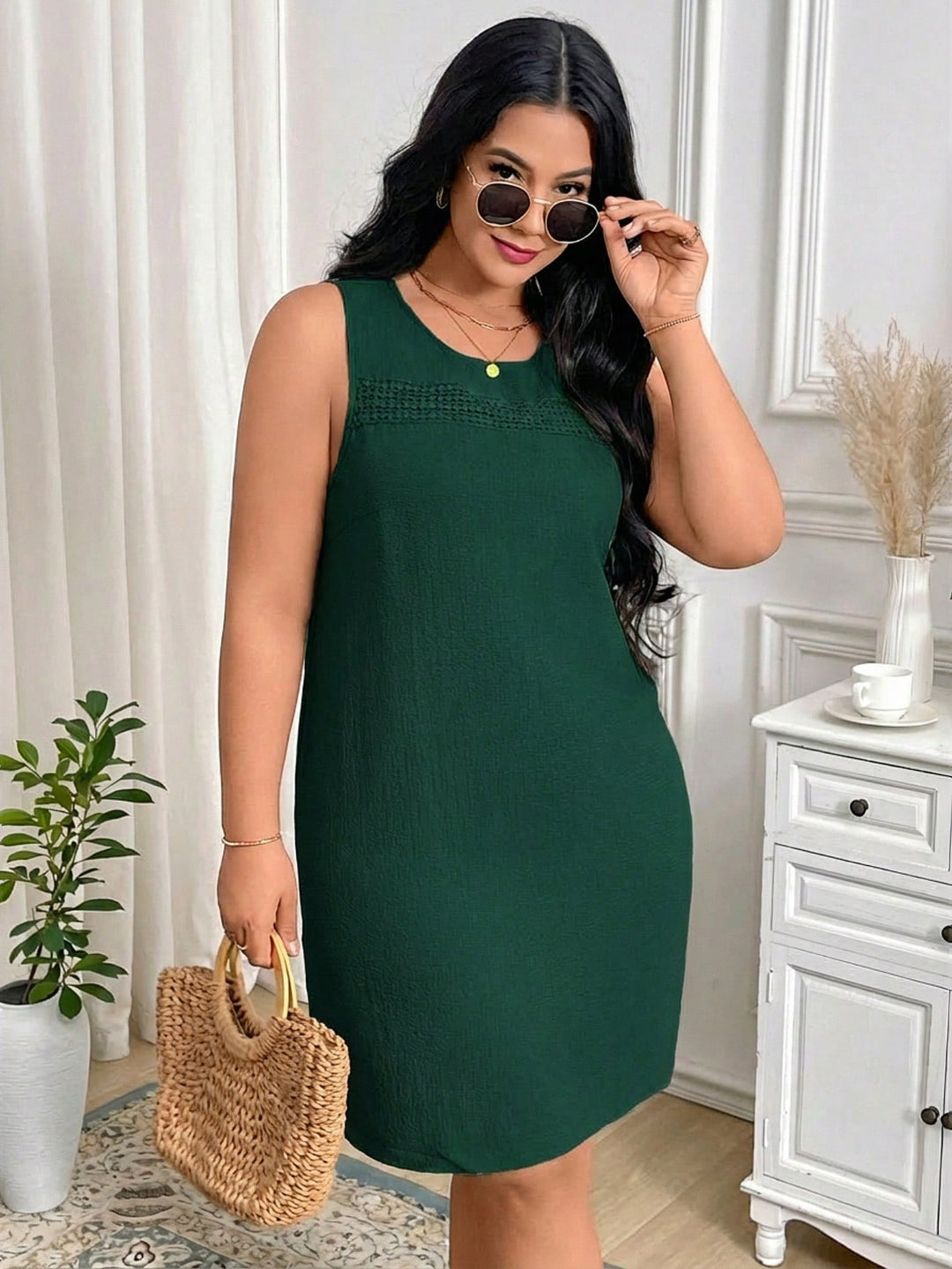 Rochie SHEIN, verde