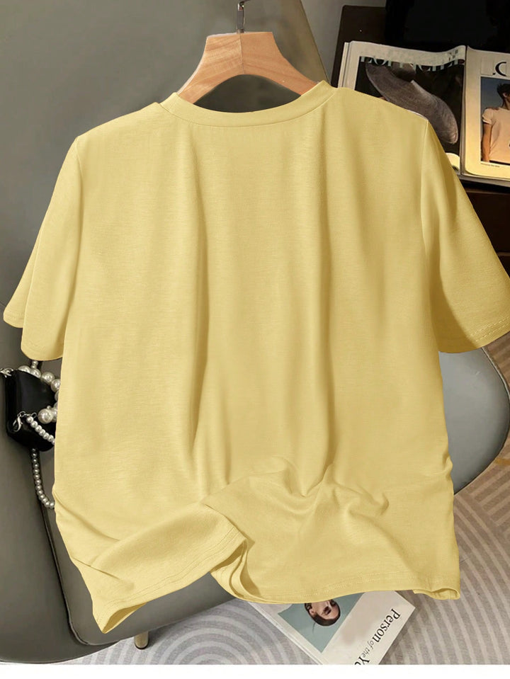 Tricou SHEIN, galben