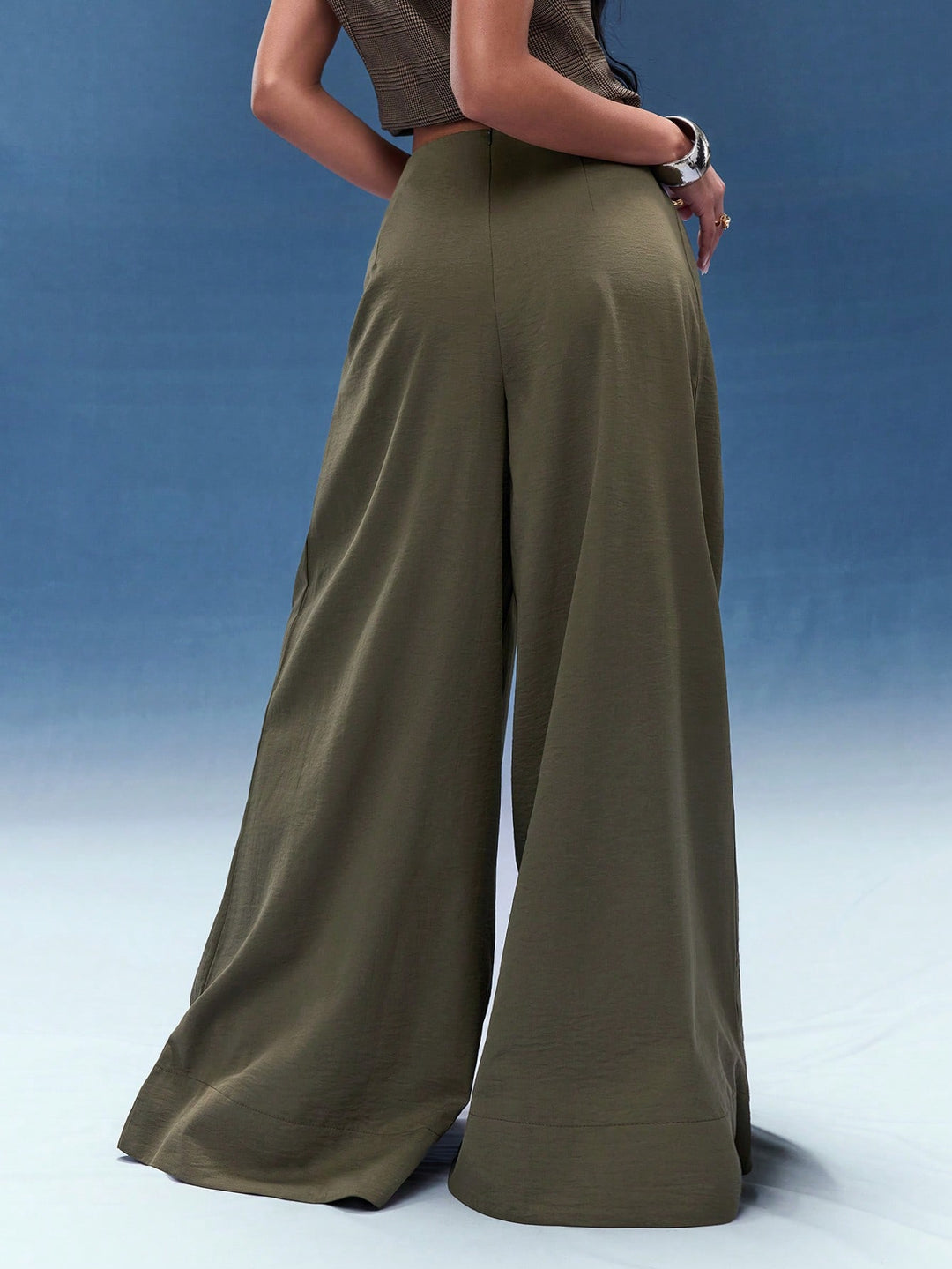 Pantaloni SHEIN, kaki