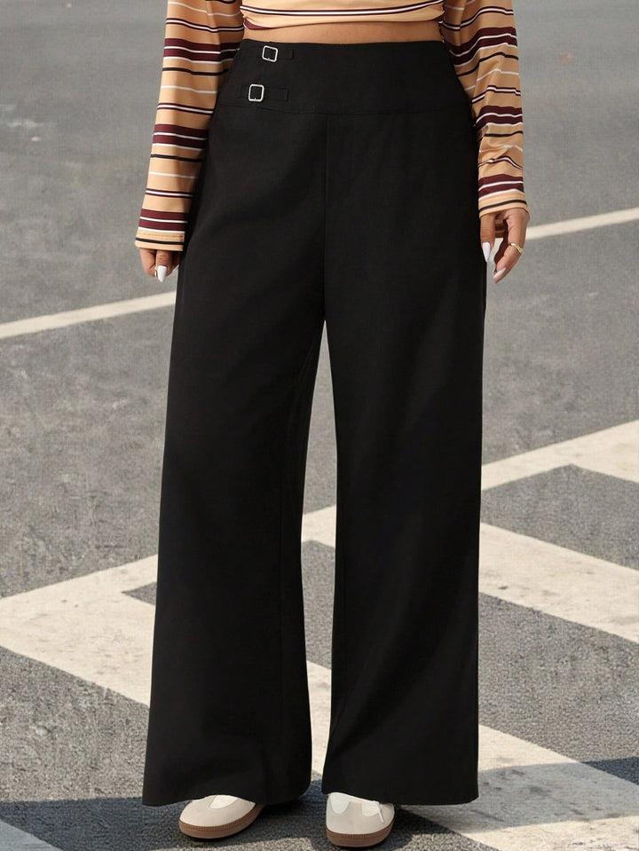 Pantaloni SHEIN, negru