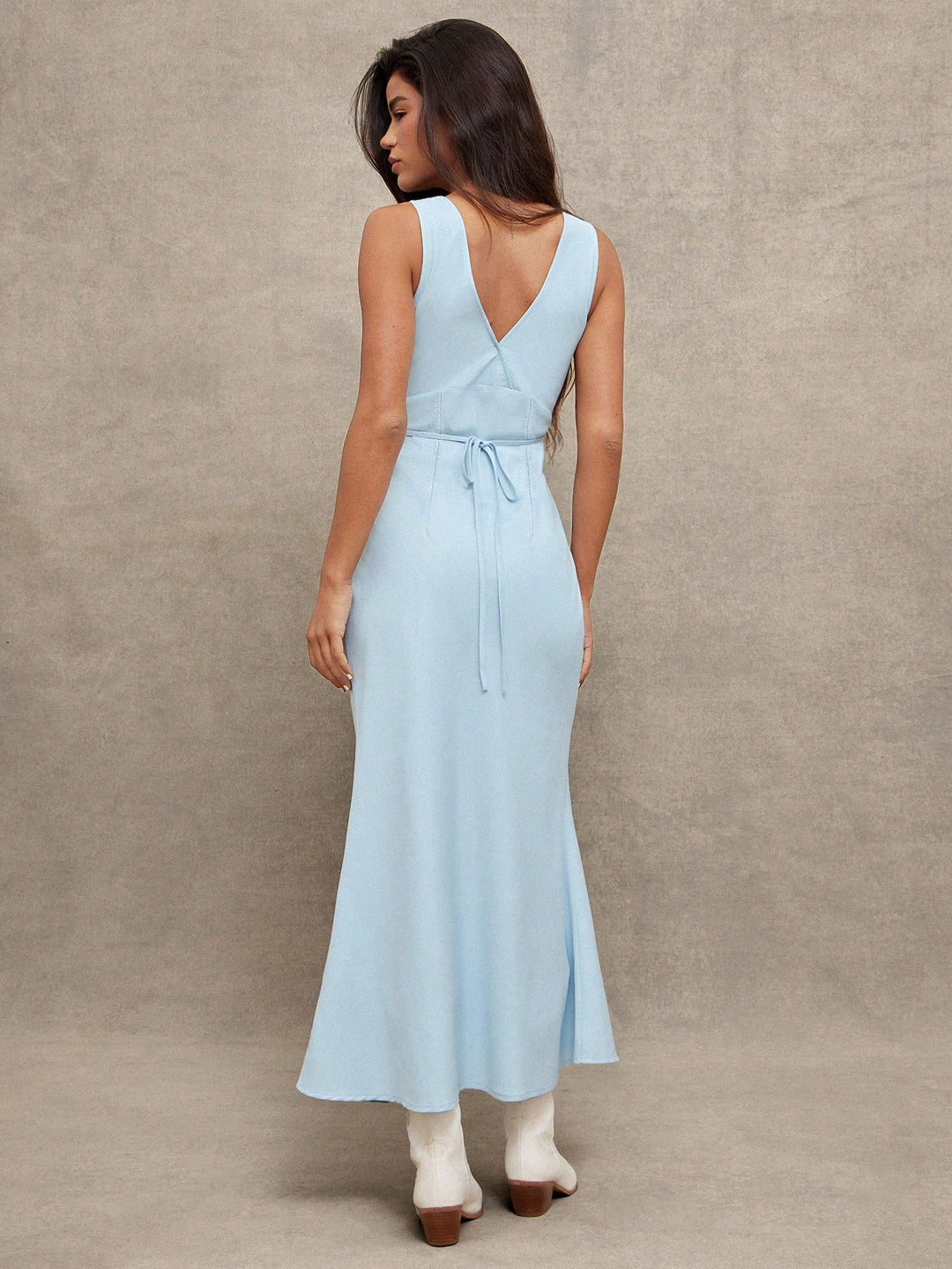 Rochie maxi SHEIN, albastru