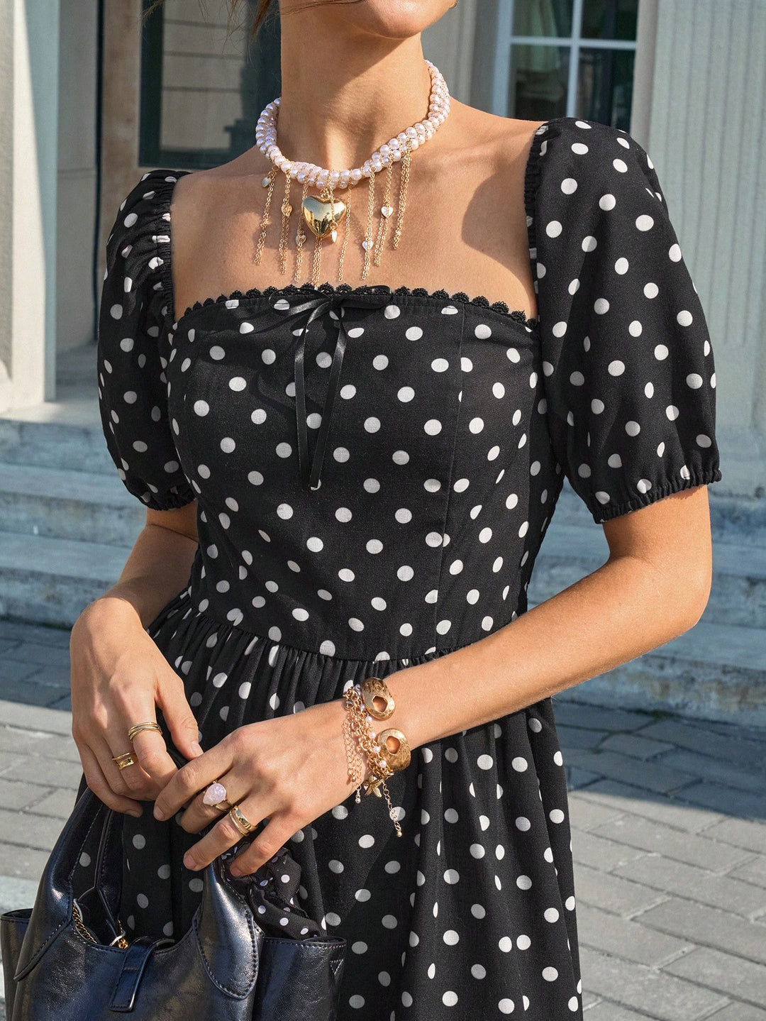 Rochie maxi SHEIN, negru