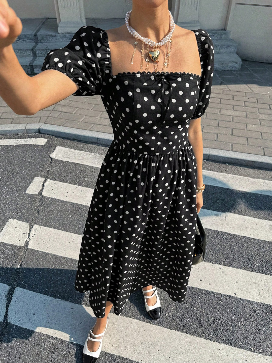 Rochie maxi SHEIN, negru
