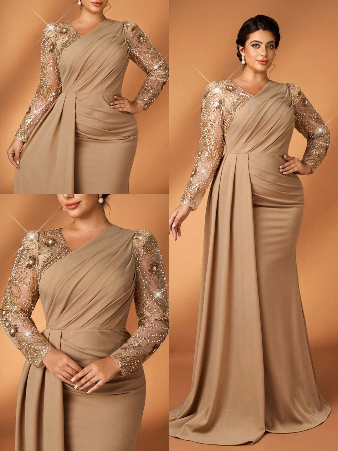 Rochie SHEIN, auriu