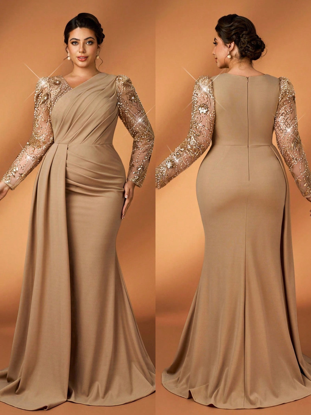 Rochie SHEIN, auriu