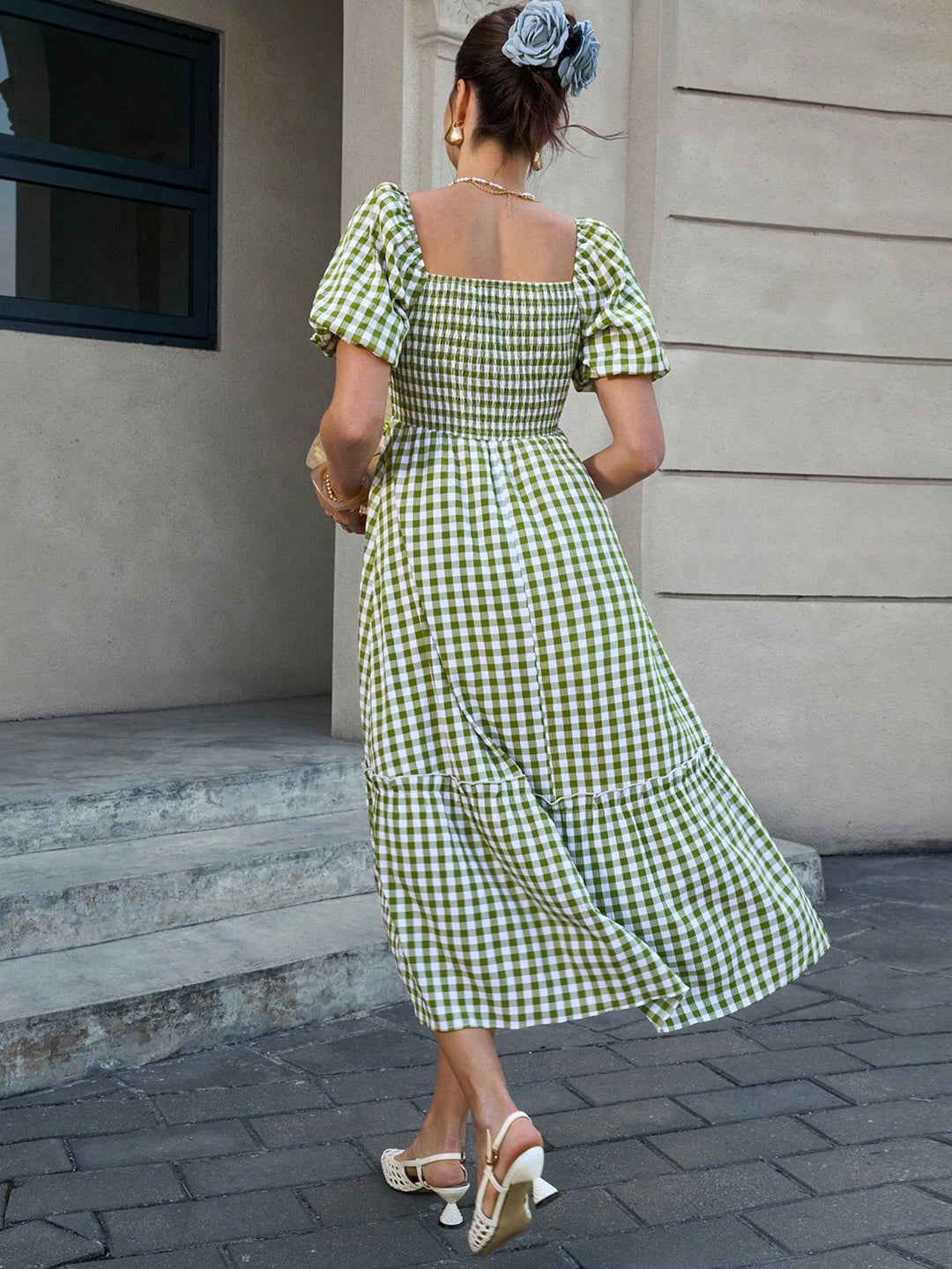 Rochie maxi SHEIN, mix culori
