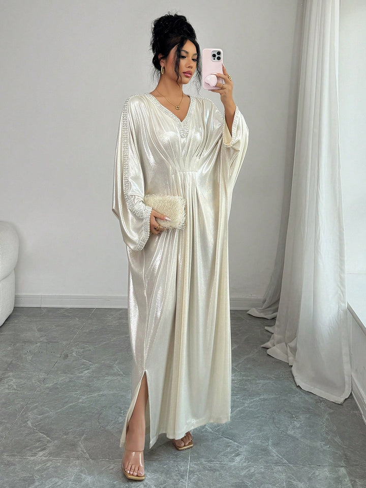 Rochie maxi SHEIN, alb