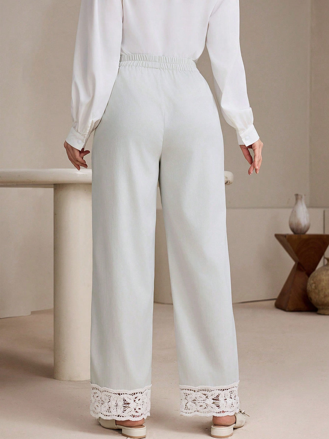 Pantaloni SHEIN, gri