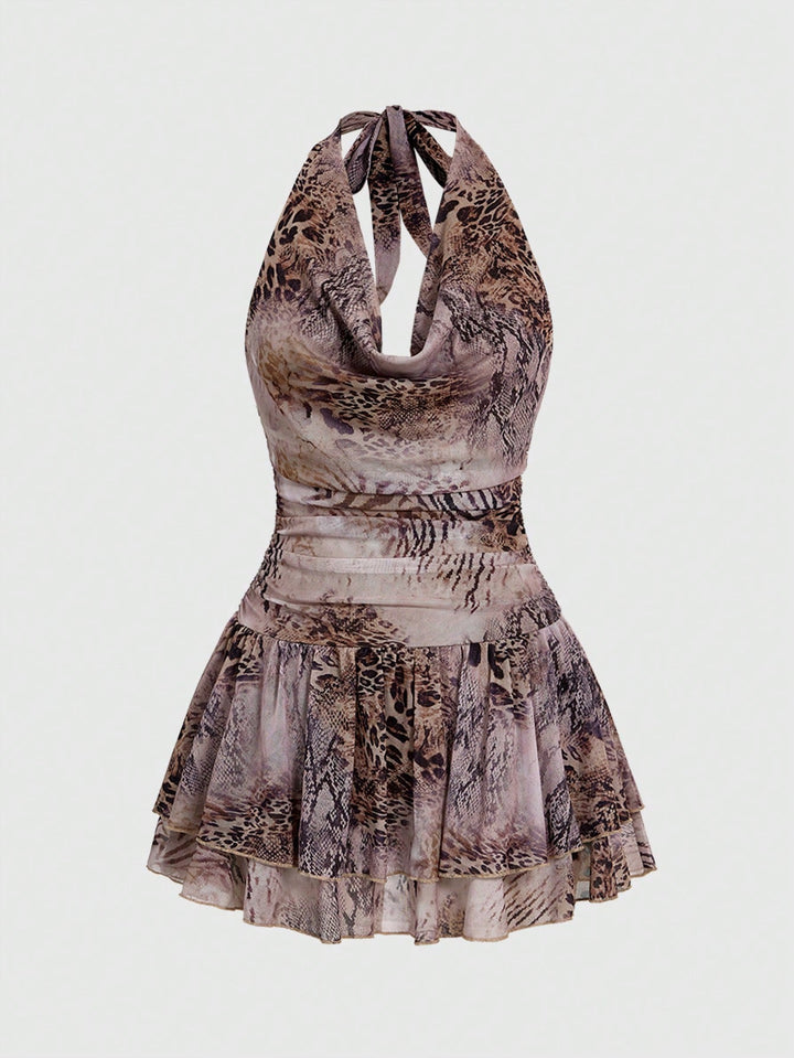 Rochie mini SHEIN, mix culori