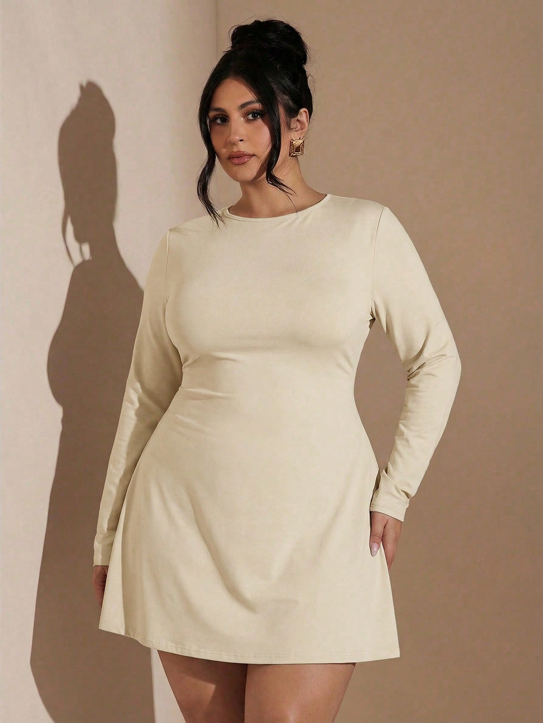 Rochie SHEIN, bej