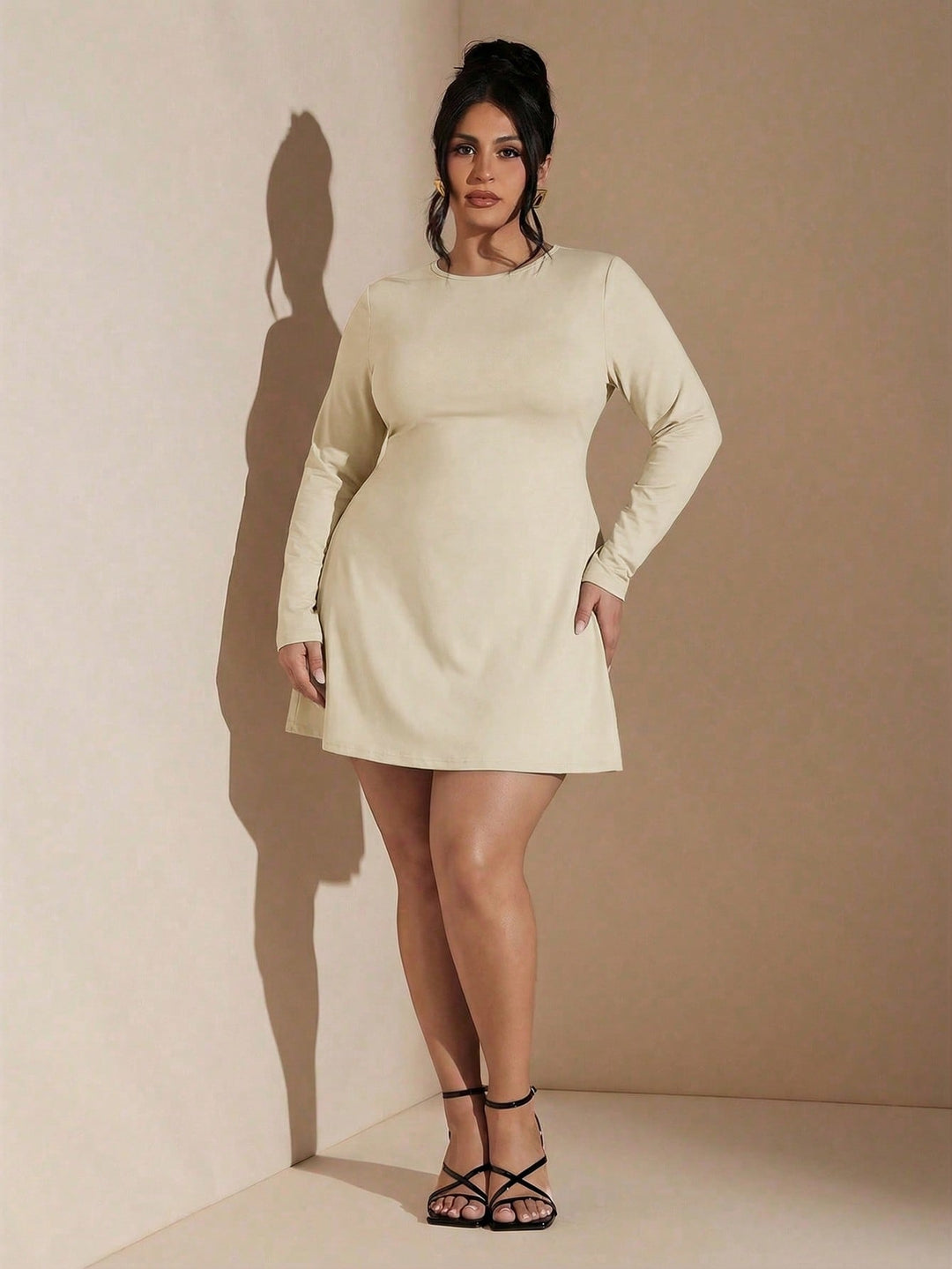 Rochie SHEIN, bej