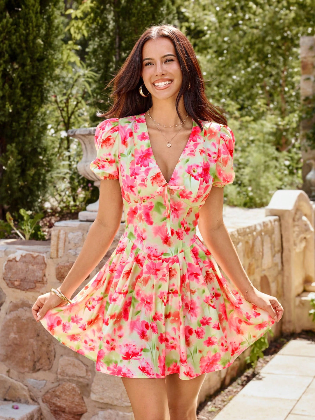 Rochie mini SHEIN, mix culori