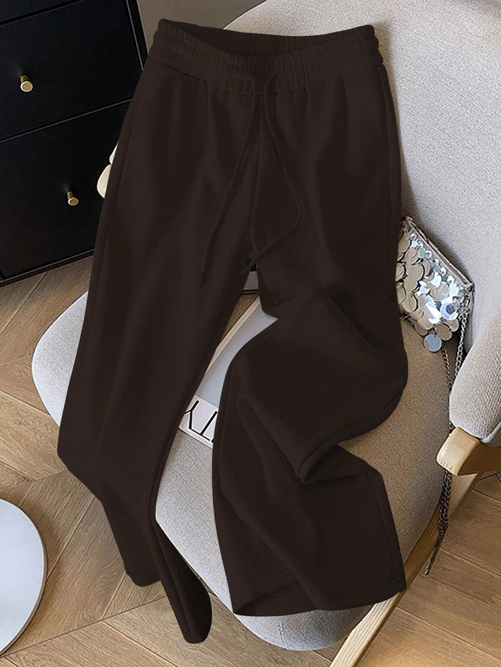 Pantaloni SHEIN, maro