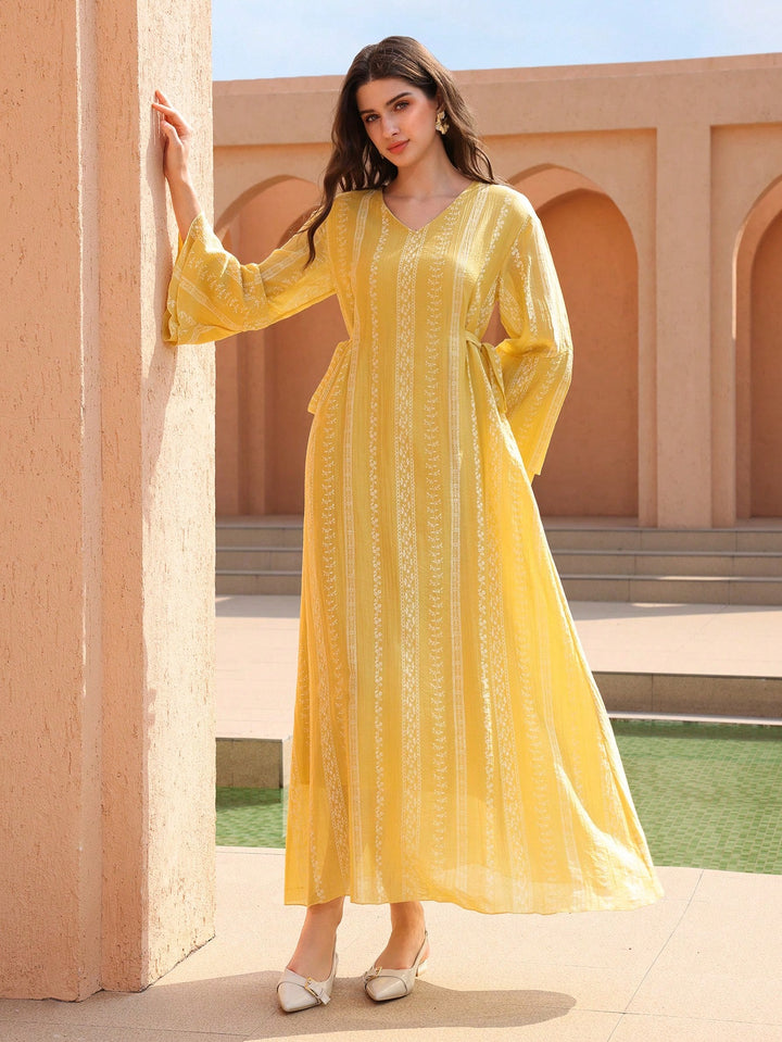 Rochie maxi SHEIN, galben