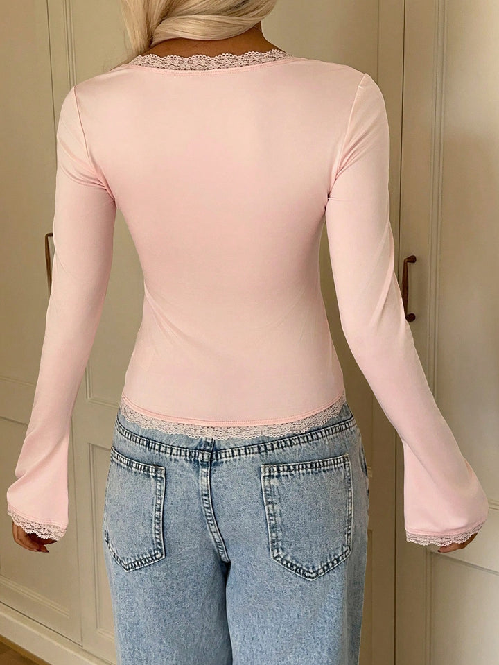 Tricou SHEIN, roz