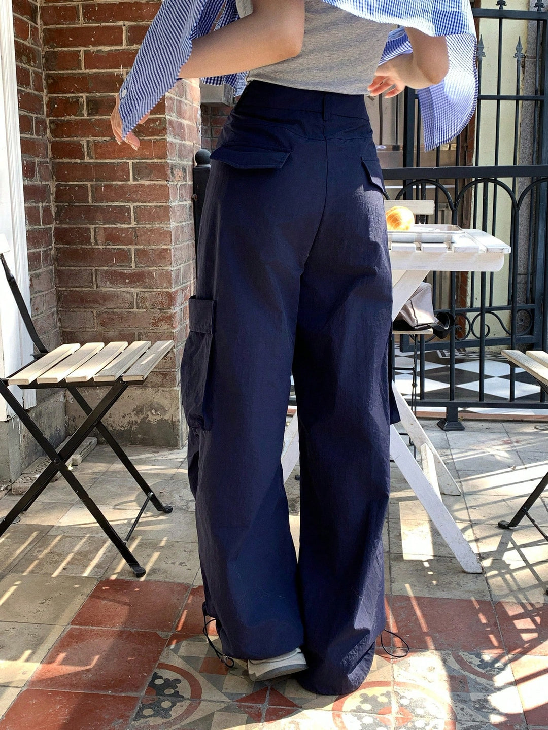 Pantaloni SHEIN, albastru