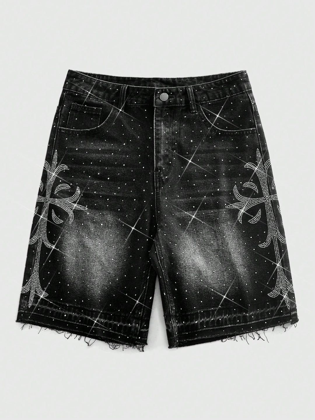 Pantaloni scurți SHEIN, negru