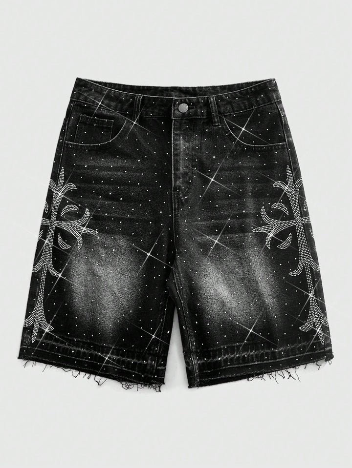 Pantaloni scurți SHEIN, negru