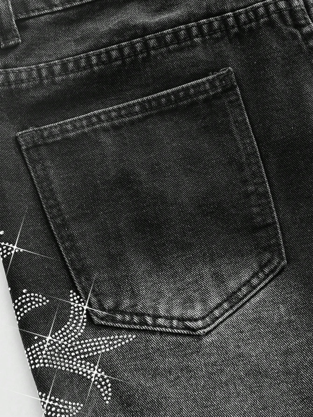 Pantaloni scurți SHEIN, negru