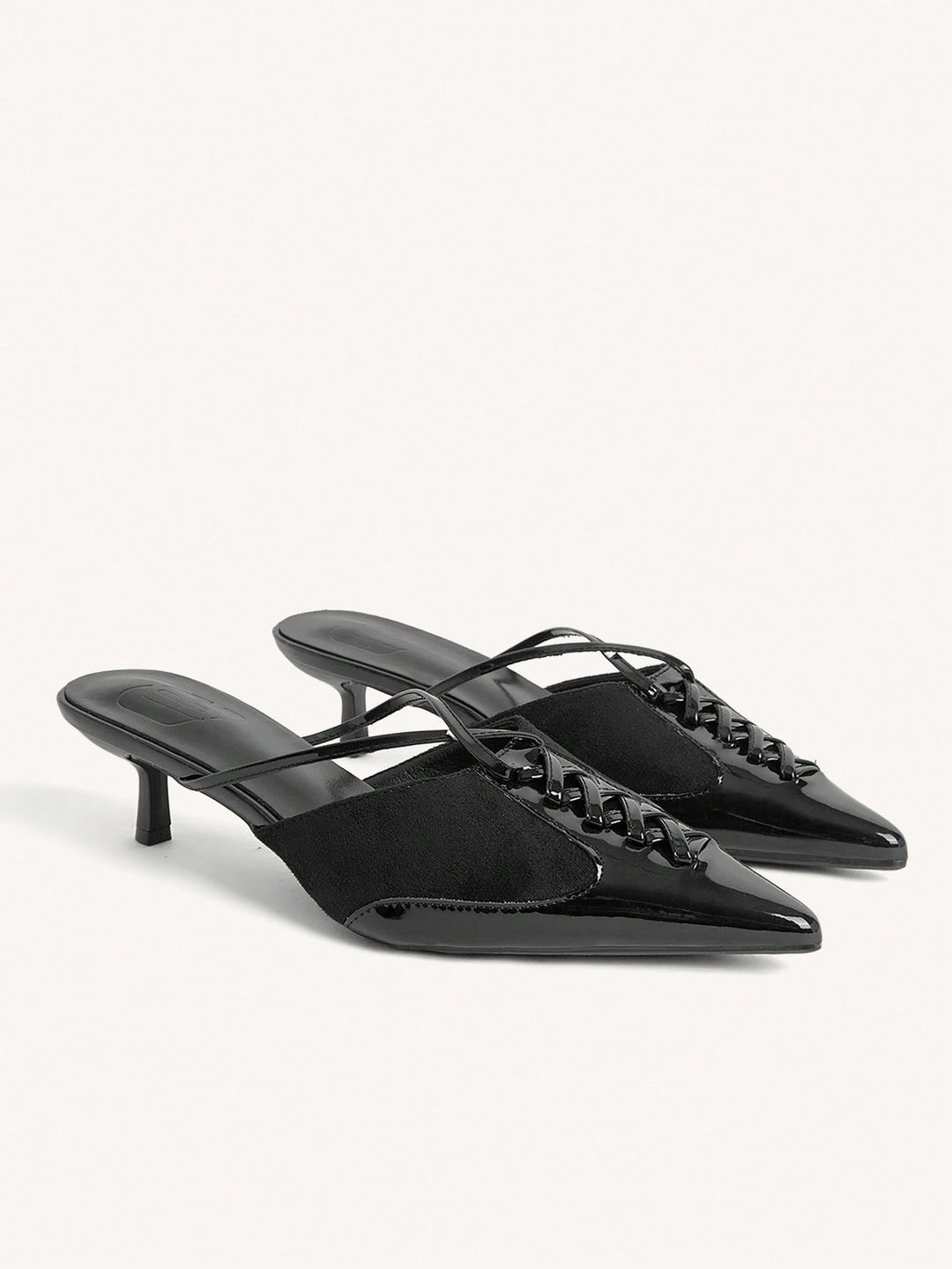 Pantofi cu toc SHEIN, negru