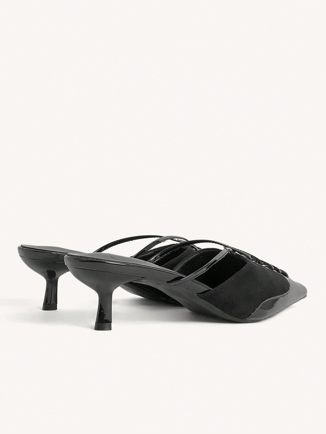 Pantofi cu toc SHEIN, negru