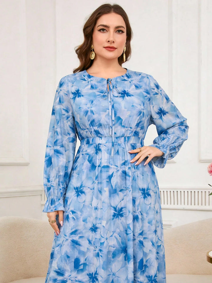Rochie maxi SHEIN, albastru