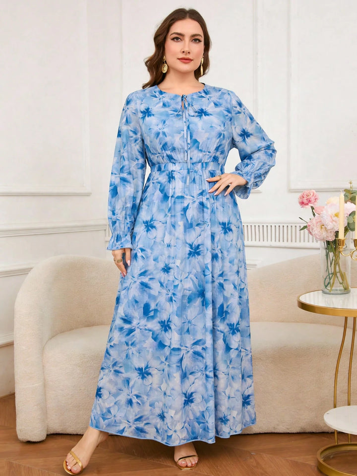 Rochie maxi SHEIN, albastru