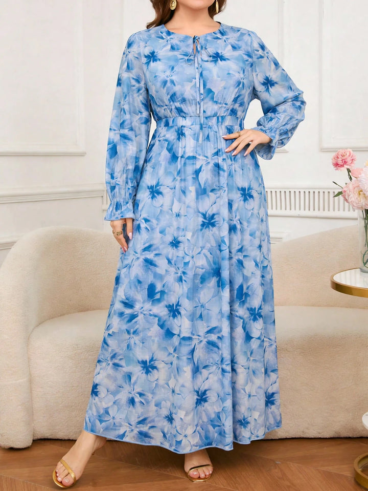 Rochie maxi SHEIN, albastru