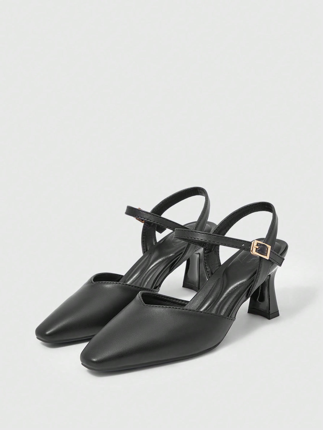 Pantofi cu toc SHEIN, negru