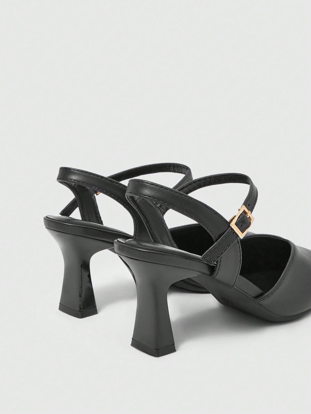Pantofi cu toc SHEIN, negru