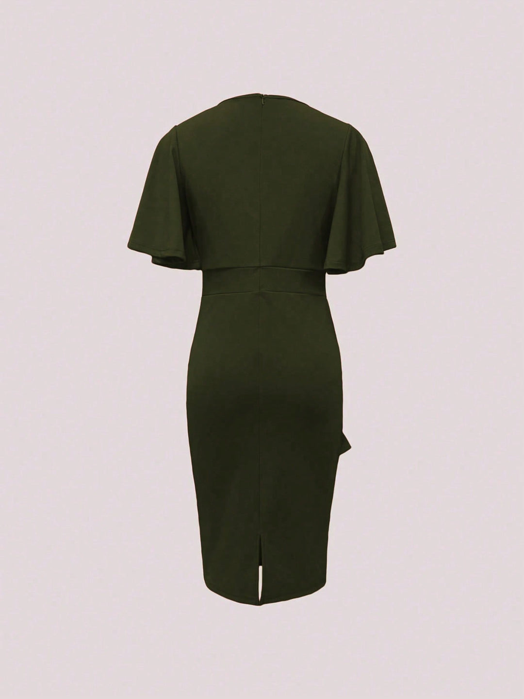Rochie midi SHEIN, kaki