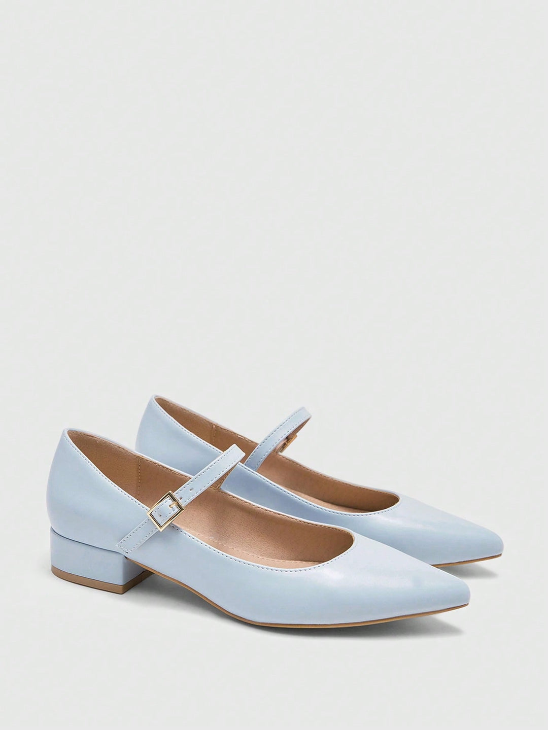 Pantofi cu toc SHEIN, albastru