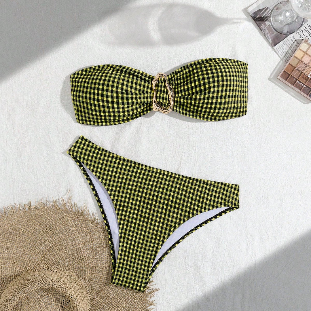 Set bikini SHEIN, animal print